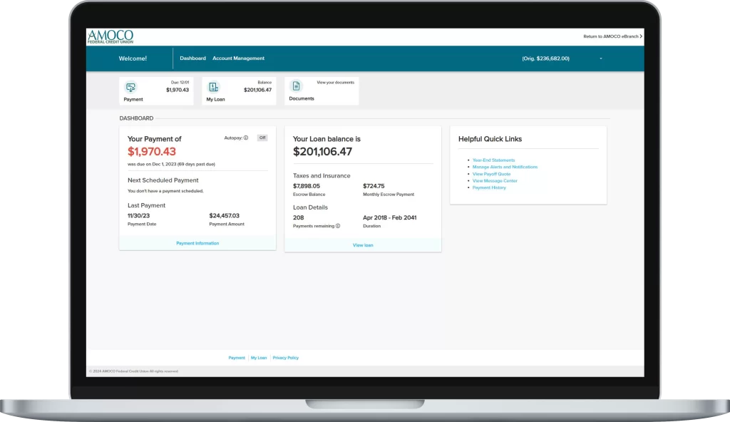 Mortgage Servicing Portal image
